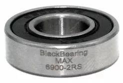 Black-bearing Rodamiento Negro 61900-2RS Max 10 X 22 X 6 Mm