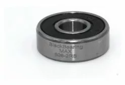 Black-bearing Rodamiento Negro 608-2RS Max 8 X 22 X 7 Mm