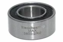 Black-bearing Rodamiento Negro 3800-2RS Max 10 X 19 X 7 Mm